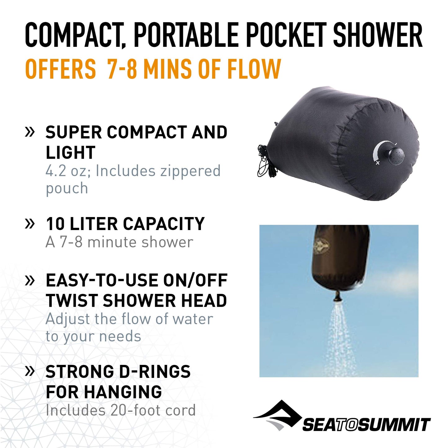 Sea To Summit Pocket Portable Shower