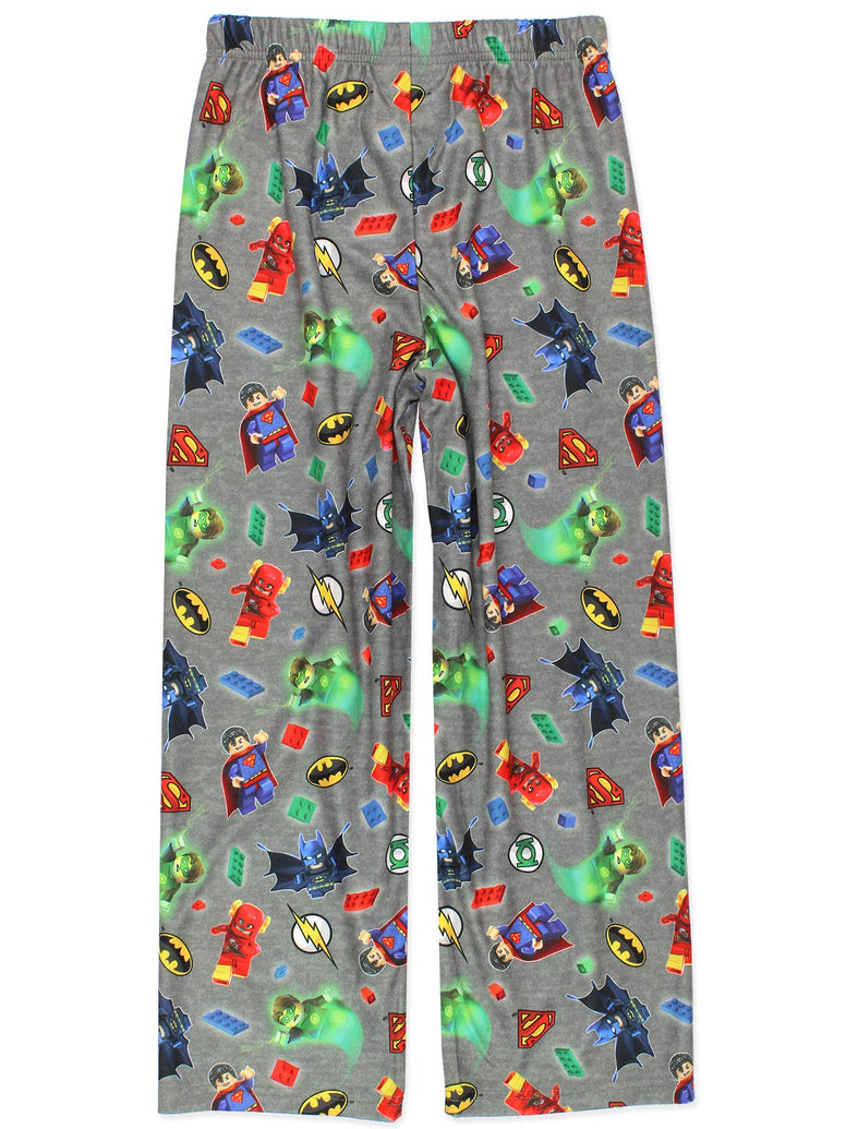 LEGO DC Super Heroes Kids Flannel Lounge Pajama Pants