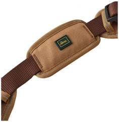 HUNTER Vario Quick Neoprene Harness, Large, 67 - 80 cm, 25 mm, Brown/Caramel