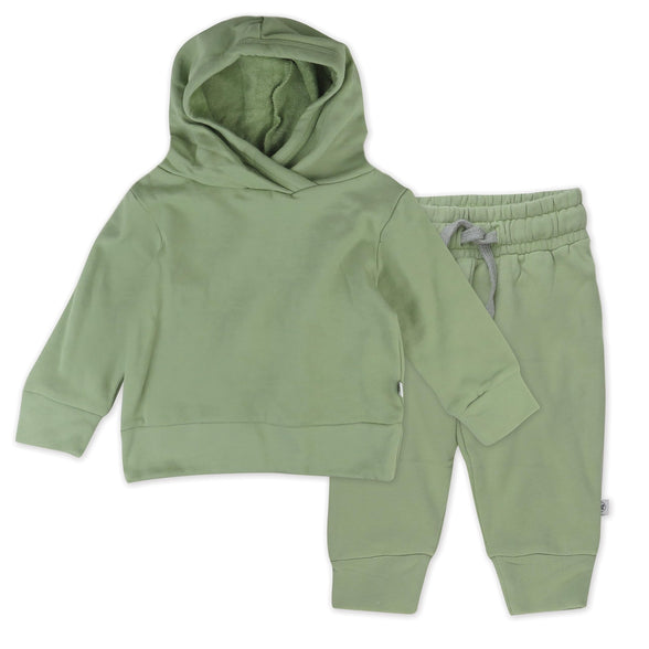 HonestBaby Unisex Baby 2-piece Light Weight Hoodie & Sweatpant Set 2-Piece Hoodie Set 0-3M