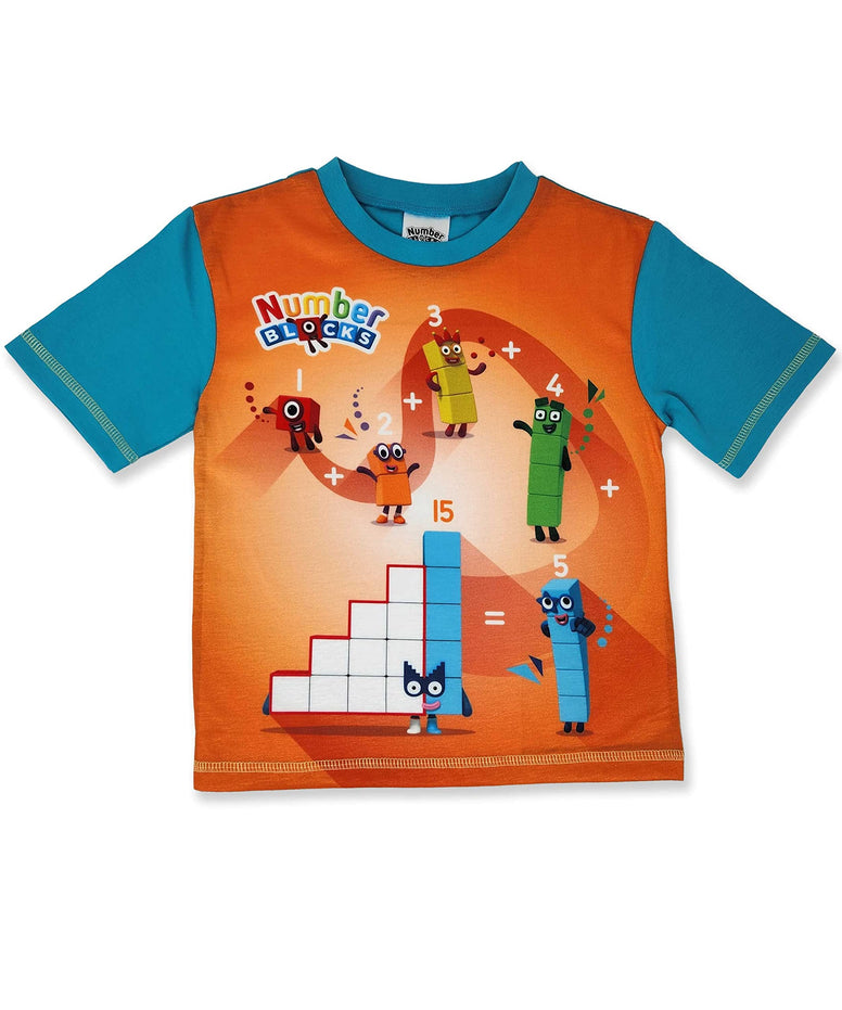 Numberblocks/Alphablocks Short Unisex Pyjamas 2-3 Years