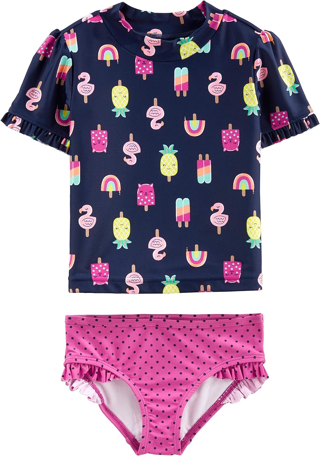 Simple Joys by Carter's Girls' Assorted Rashguard Sets