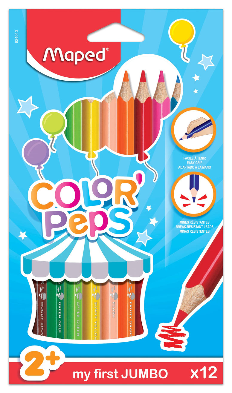 Maped Color'Peps Triangular Colored Pencils