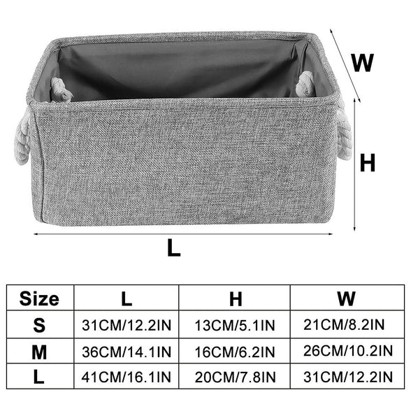 NB Closet Storage Bin Basket (L)