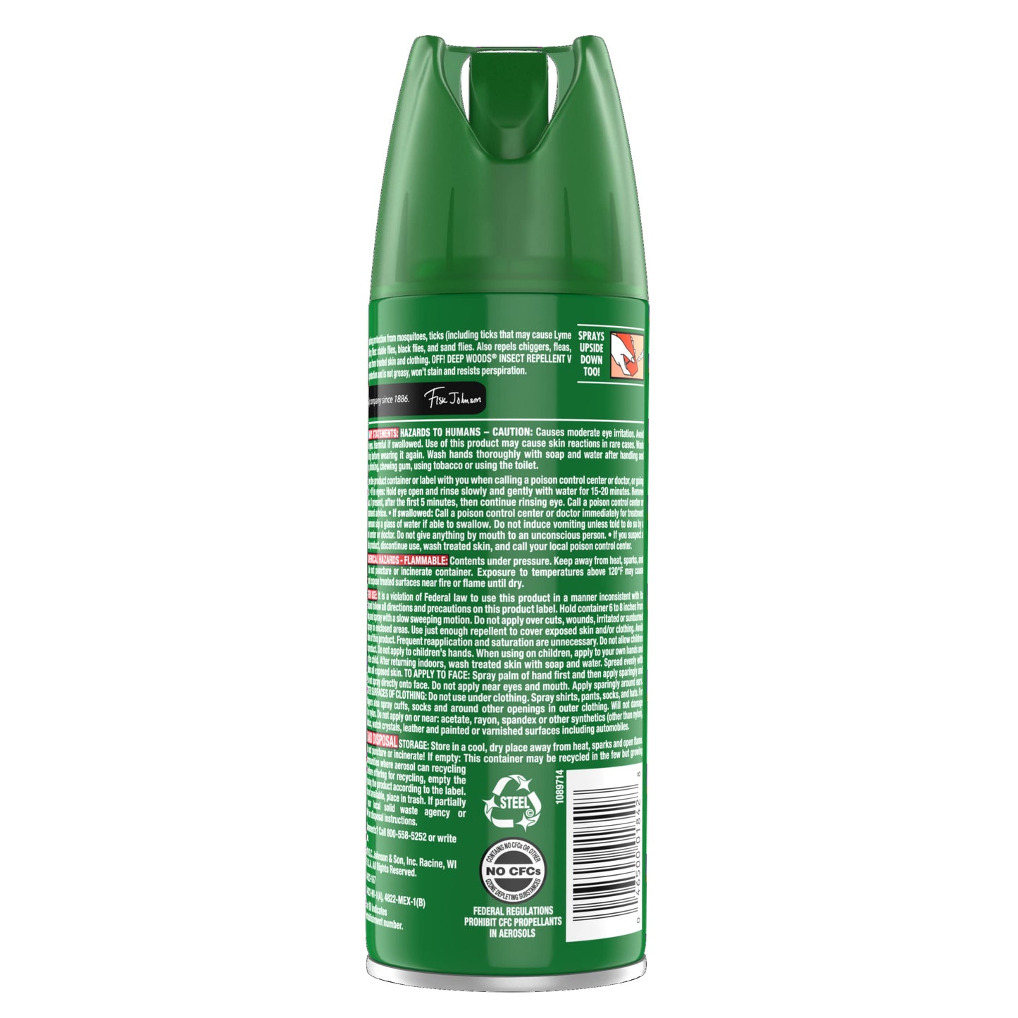 OFF! Deep Woods Insect Repellent Spray (6oz) Pack of 2