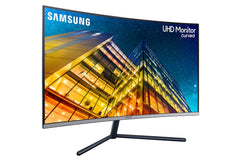 Samsung U32R590 32Inch Curved UHD 4K Monitor 3840x2160 HDMI, Dport, Dark Blue Grey