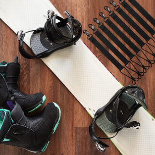 Snowboard Leash Cord Snowboarding Short Leash with Key Ring for Men Women Snowboarding, Black