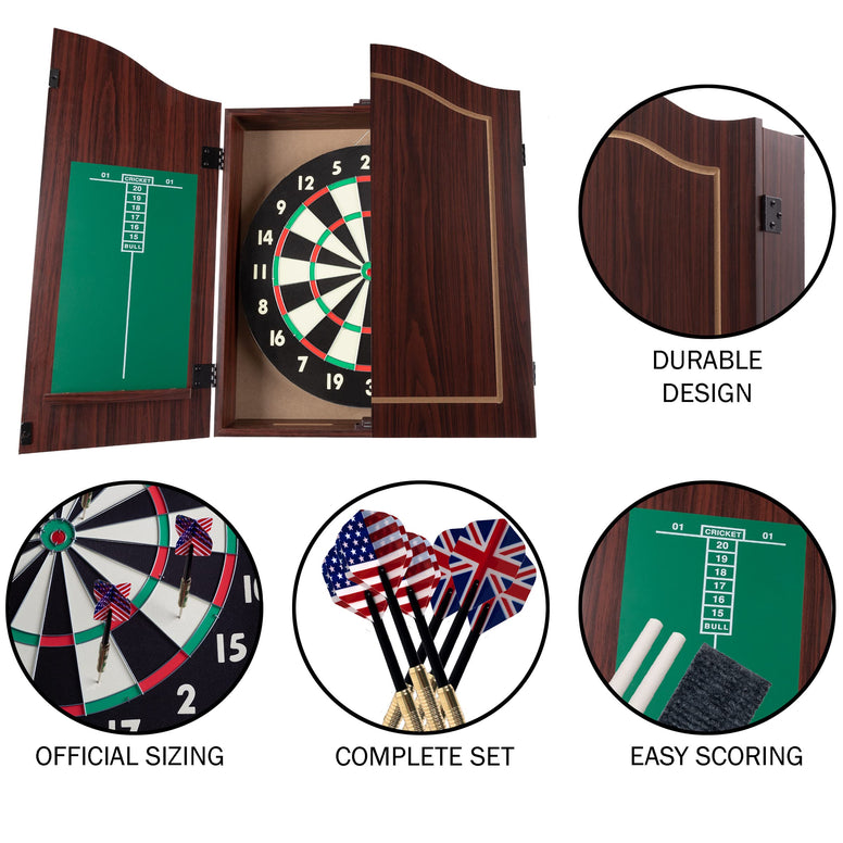 Trademark Gameroom Darts and Dartboard Sets – 28 Gram Tungsten Darts