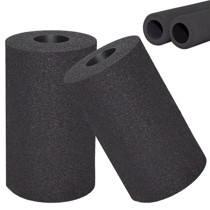 Foot Foam Pads Rollers Replacement, Pads for Leg Extension Curl Press Attachement, Weight Bench Tube Replacement Pads for Ab Exercise Machine Home Gym Equipment Part Accesories