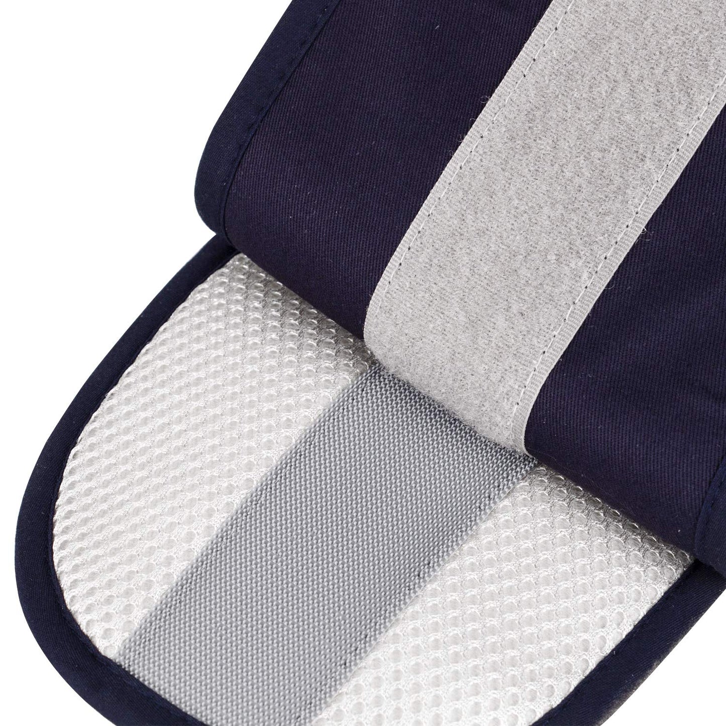 (Navy) - ThreeH Baby Hip Seat Carrier 15mm Sitting Cushion Adjustable Belt Three Pockets Convenient Waist Stool BC27 Navy