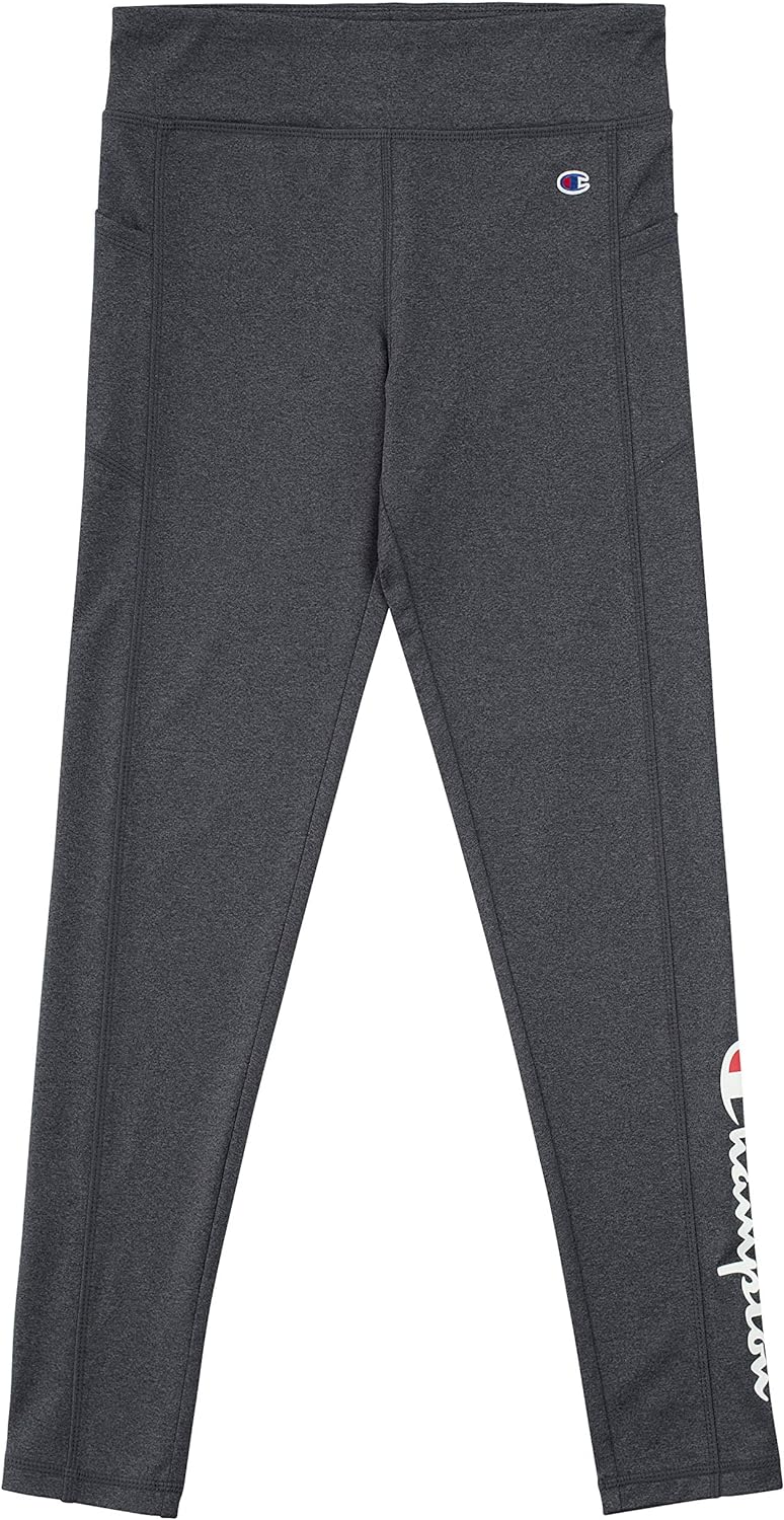 Champion Girls Heritage Stretch Active Tech Leggings with Media Pocket