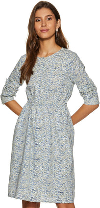 Styleville.in Synthetic Skater Dress for women