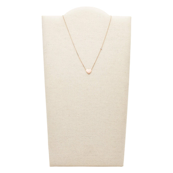 Fossil Women's Rose Gold Necklace, JF03081791