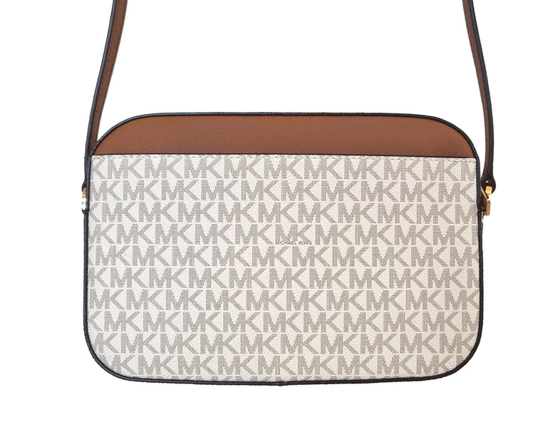 Michael Kors Jet Set Large Leather Crossbody Bag