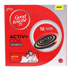Good Knight Activ+ Low Smoke Coil - Pack of 10