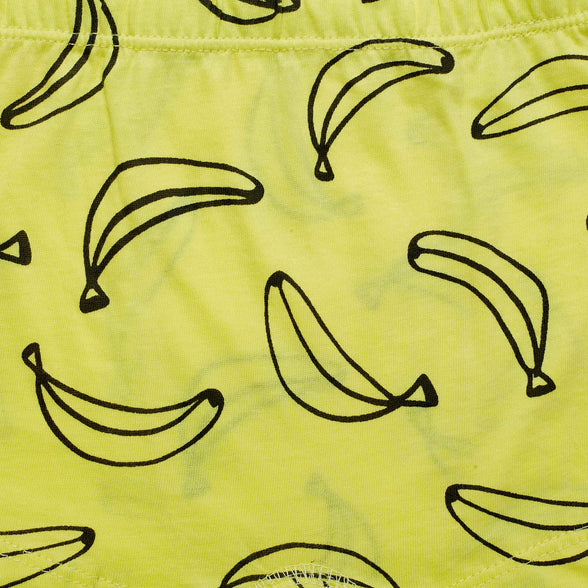 YouGotPlanB Kids Boys Boxers Fruity Prints of Watermelon, Oranges, and Banana - 100% Cotton (Set 3) 4-6Y