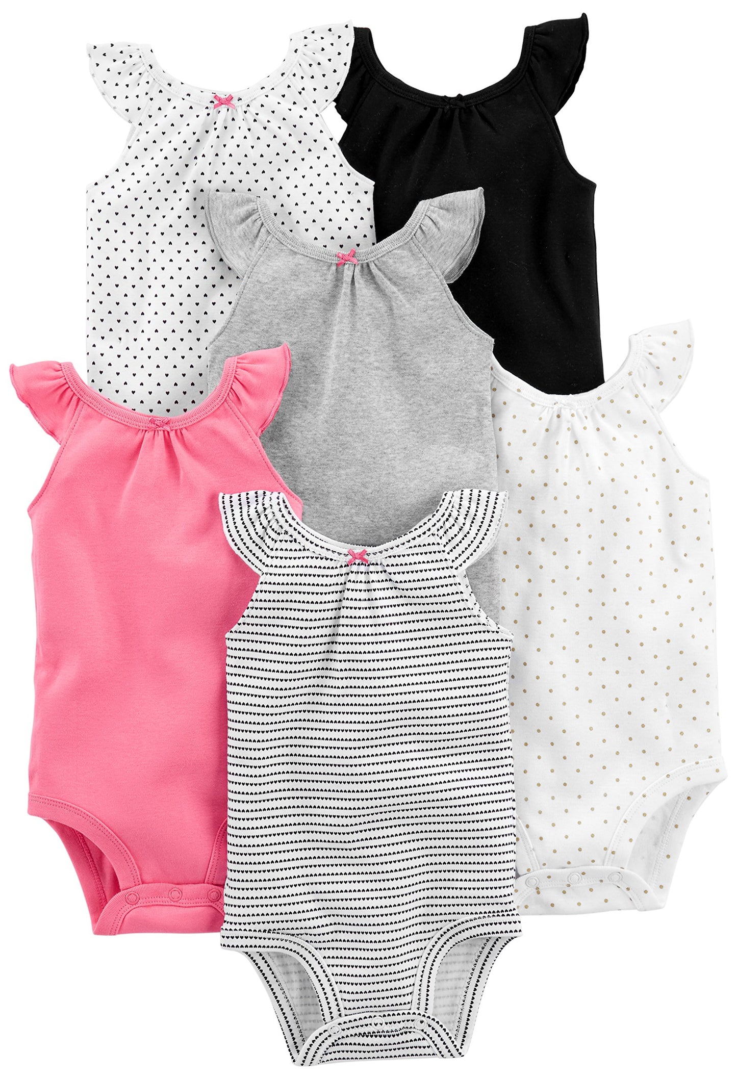 Simple Joys by Carter's Baby 6-Pack Sleeveless Bodysuit (3-6 Months)