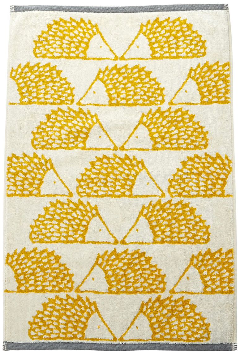 Scion SPIKE MUSTARD, GUEST TOWEL, Cotton, 40 x 70 x 0.2 cm