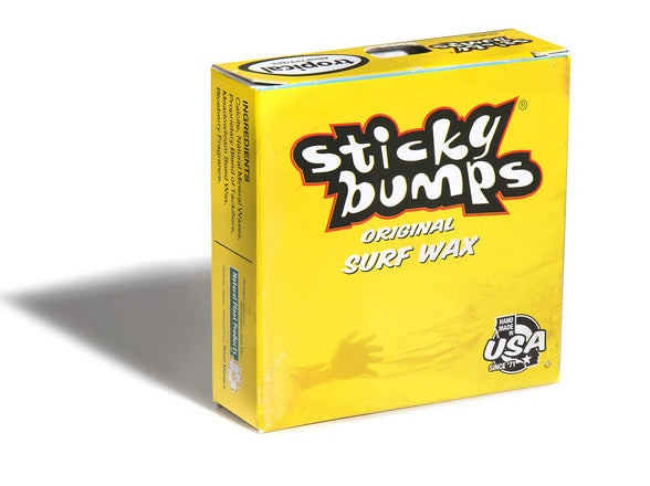 Sticky Bumps Original Surf Board Wax (Tropical, 6 Pack)