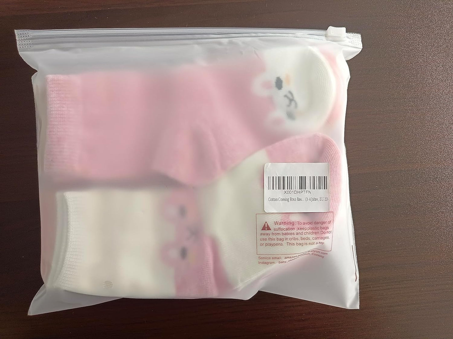 Cotton Coming Pink Cotton Baby Girl Socks, 9 Pairs Cute Socks for Baby Girls