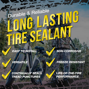 Flat Out Off Road Tire Sealant, Sportsman Formula, Prevents Flat Tires, Fix a Flat Tire, Seals Leaks, Contains Kevlar, 32 Ounce Bag, 1-Pack