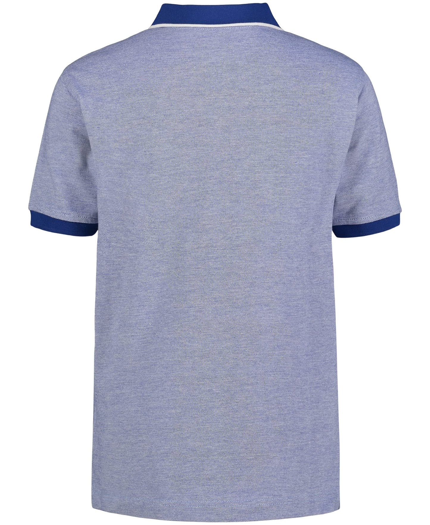 IZOD Boys' Short Sleeve Pique Polo Shirt, Surf The Web
