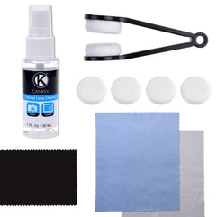 CamKix Cleaning Kit for Eyeglasses/Sunglasses Tool with Set of 2 Spare Pads