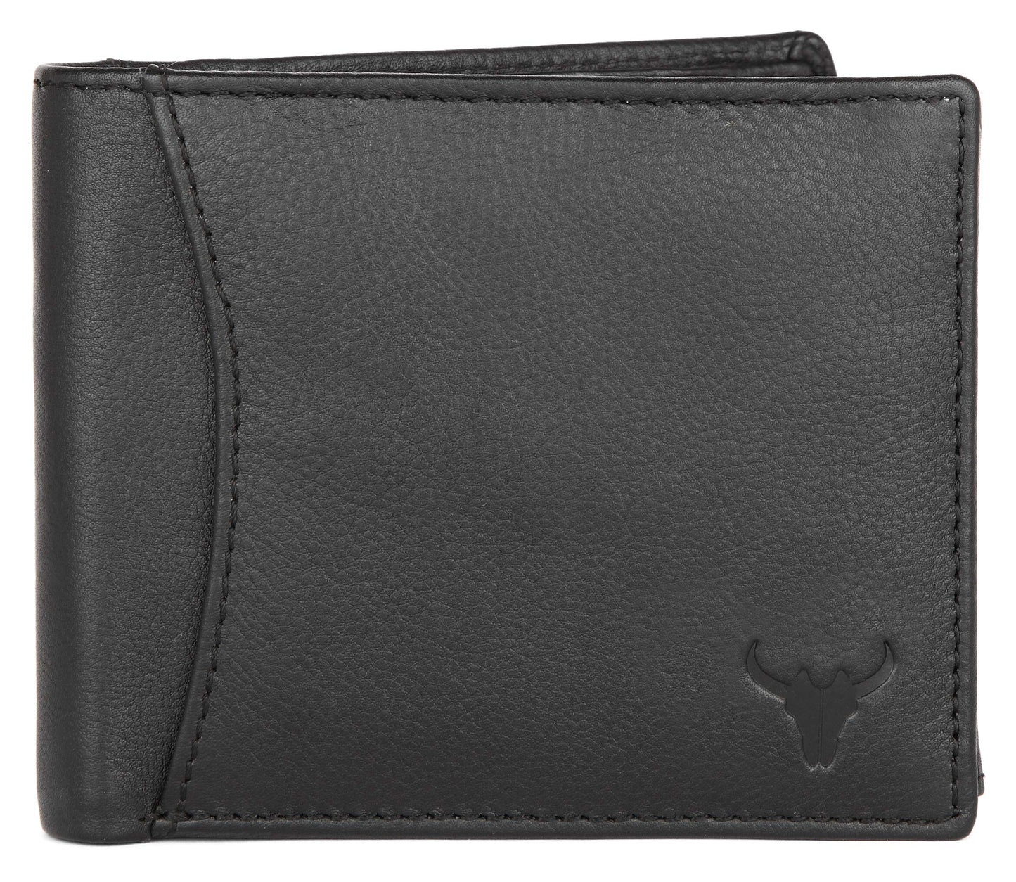 NAPA HIDE India Leather Men Wallet (Black)