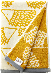 Scion SPIKE MUSTARD, GUEST TOWEL, Cotton, 40 x 70 x 0.2 cm