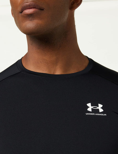 Under Armour Men's Ua Hg Armour Fitted Ls Long-Sleeved Sports t-Shirt for Men, Comfortable and Breathable Gym Clothes