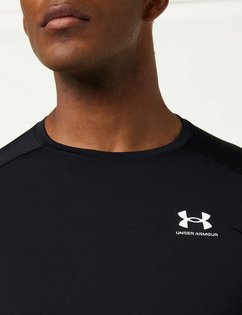 Under Armour Men's Ua Hg Armour Fitted Ls Long-Sleeved Sports t-Shirt for Men, Comfortable and Breathable Gym Clothes