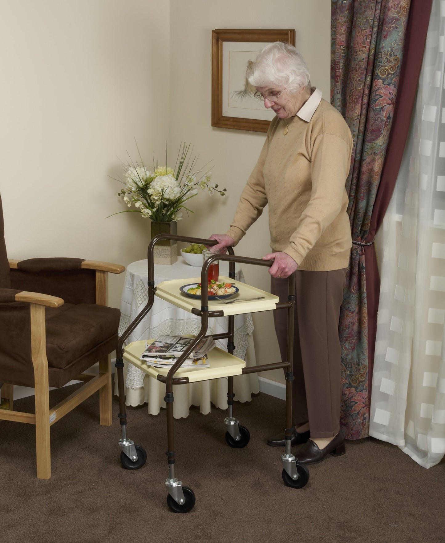 NRS Healthcare M03792 Home Helper Trolley - STANDARD (Eligible for VAT relief in the UK)