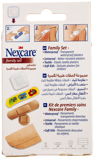 3M Nexcare Family Sets Bandages, 20'S, One Size