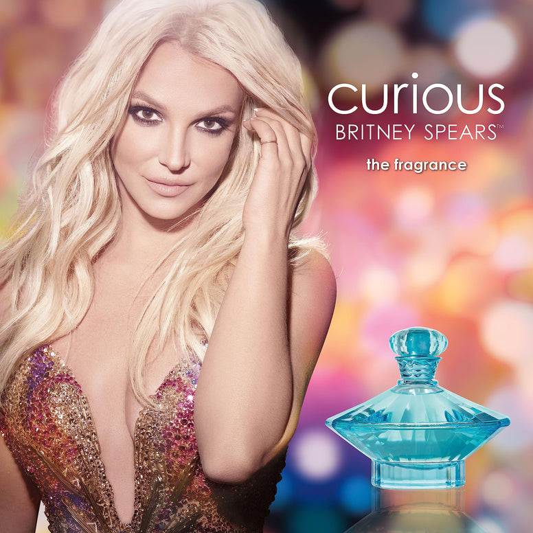 Britney Spears Curious For Women, 3.3 Oz Edp Spray, White