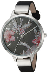 Nine West Women's Floral Dial Strap Watch