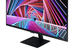 SAMSUNG 27” S70A Series 4K UHD Computer Monitor with IPS Panel and HDR10 for PC, Borderless Slim Design, TUV Eye Comfort Certified Eye Care, Fully Adjustable Stand, LS27A700NWNXZA, Black