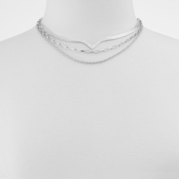 ALDO Women's Chain Necklace, Silver One Size