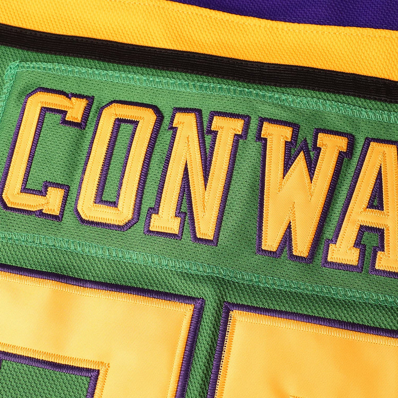 Charlie Conway #96 Mighty Ducks Movie Hockey Jersey White Green