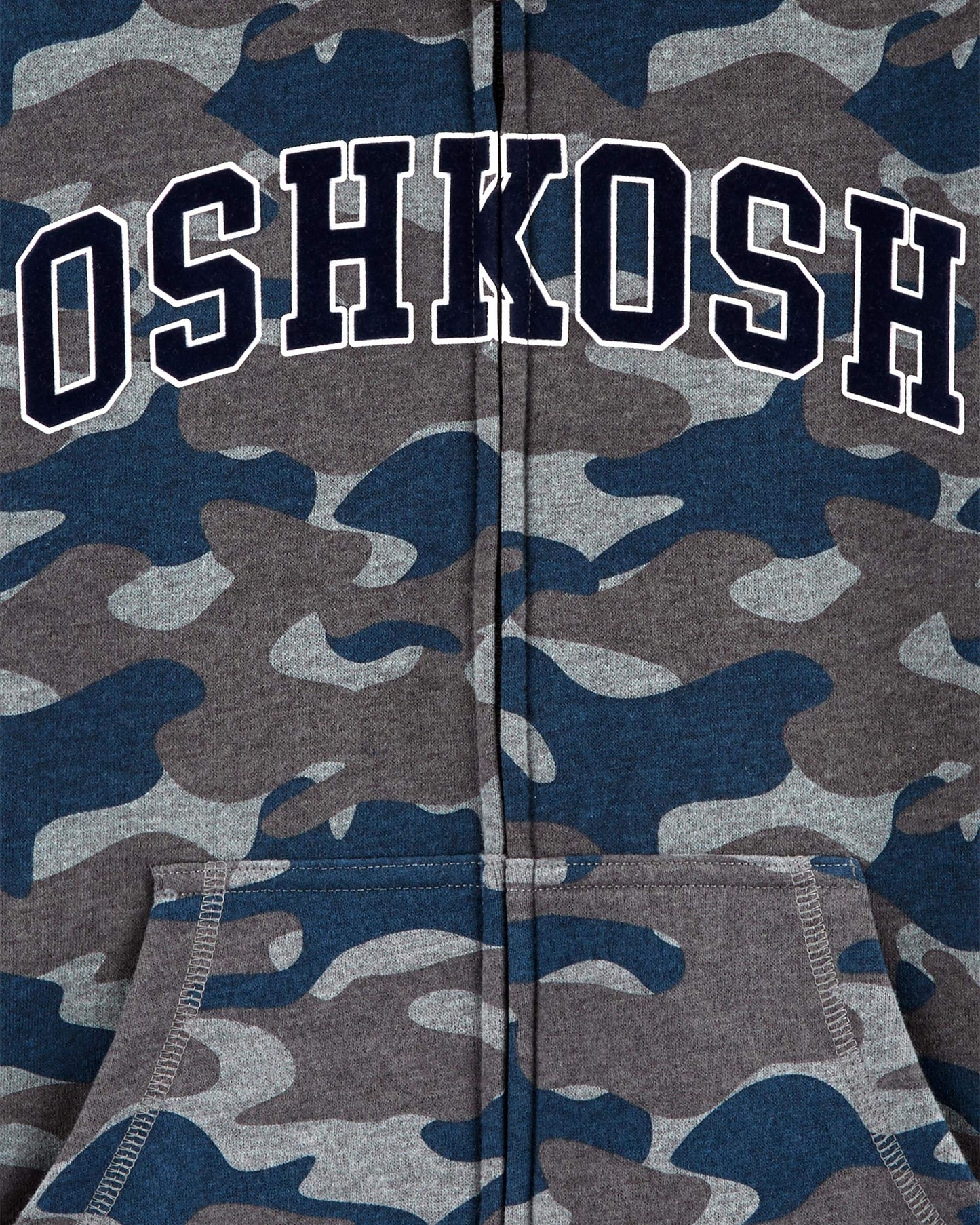 OshKosh B'gosh Boy's Boys' Full Zip Logo Hoodie Hooded Sweatshirt
