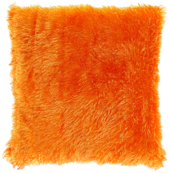 Taraf Orange 45 X 45 Cm Velour Cushion