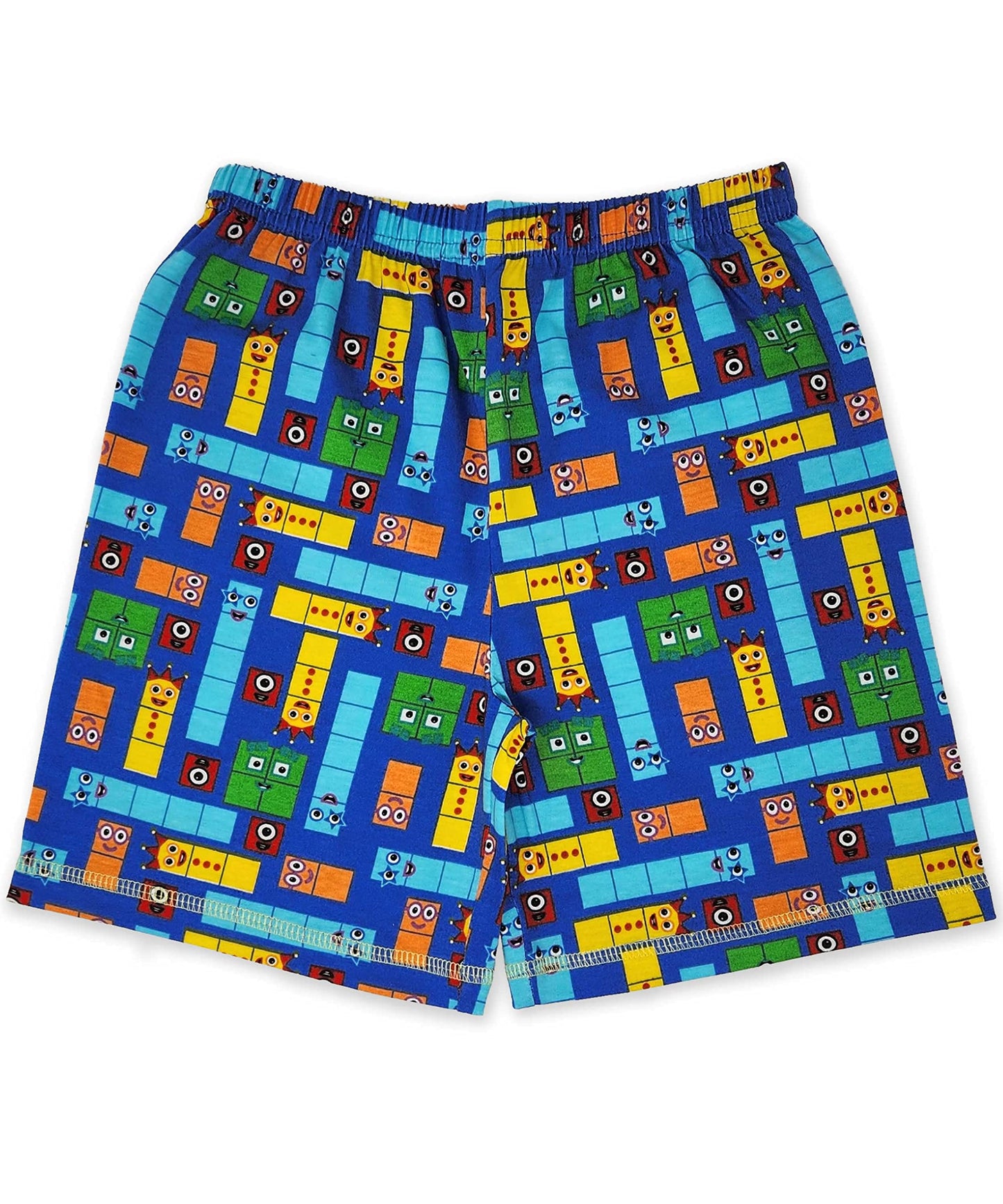 Numberblocks/Alphablocks Short Unisex Pyjamas 2-3 Years