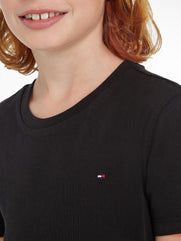 Tommy Hilfiger Boys BOYS BASIC CN KNIT S/S T-Shirt (9 Months)
