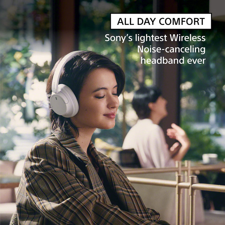 Sony WH-CH720N Noise Cancelling Wireless Headphones : Bluetooth Over The Ear Headset With Mic For Phone-Call-Black, Large