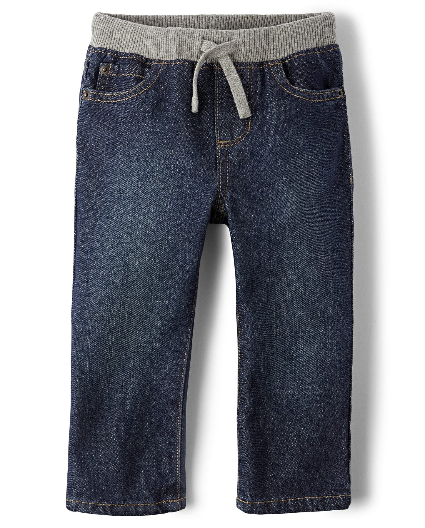 The Children's Place Boys' Baby and Toddler Pull on Straight Jeans