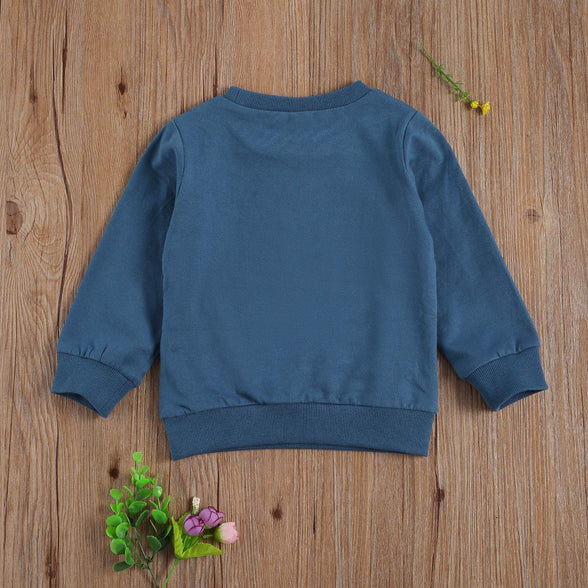 Toddler Baby Boy Girl Valentine 's Day Sweatshirt Love You More Pullover Tops Casual Unisex Baby Clothes   6-12  Months