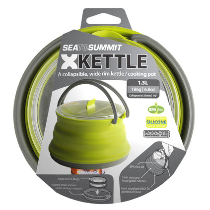 Sea to Summit X-Pot/Kettle, 1.3 L, Lime Green