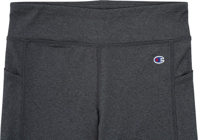 Champion Girls Heritage Stretch Active Tech Leggings with Media Pocket