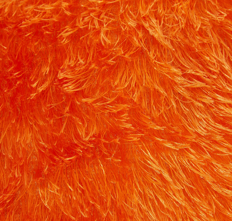 Taraf Orange 45 X 45 Cm Velour Cushion