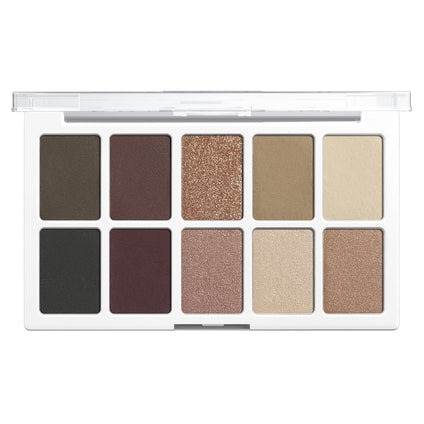 Wet 'N' Wild, Color Icon 10-Pan Palette, Eyeshadow Palette, 10 Richly Pigmented Colors For Everyday MakEUp, Long-Lasting And Easy To Blend Formula, Nude Awakening