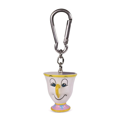 Disney RKR39131 Beauty and The Beast-Chip 3D Keychain